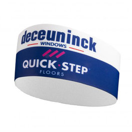 Cycling headband - QUICKSTEP - blue/white