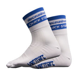Cyclingclassic socks - QUICKSTEP 2019 - white/blue