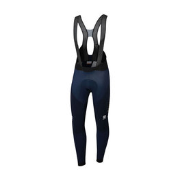 SPORTFUL Cycling long bib trousers - B MERIDA 2018 WINTER - blue