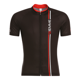 Cycling short sleeve jersey - BLADE  - black/red