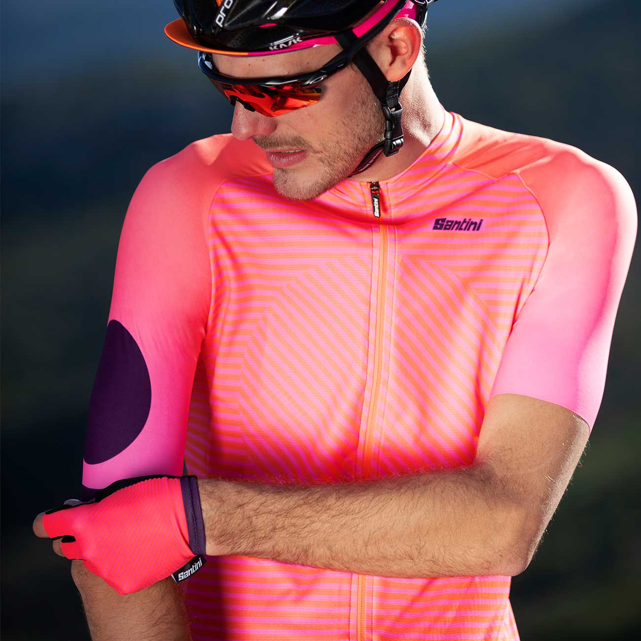 Santini karma mille bib shorts top
